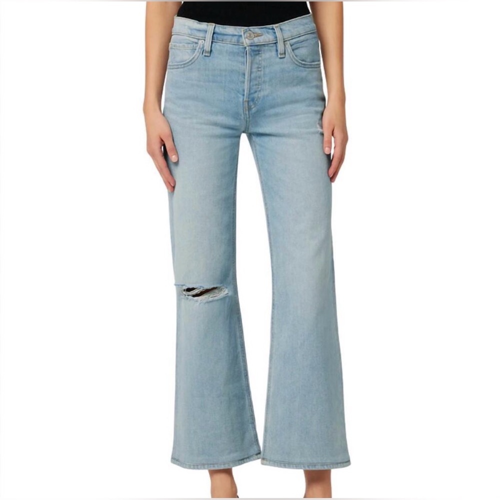 NWOT Hudson Rosie High-Rise Wide Leg Ankle Jeans size 25